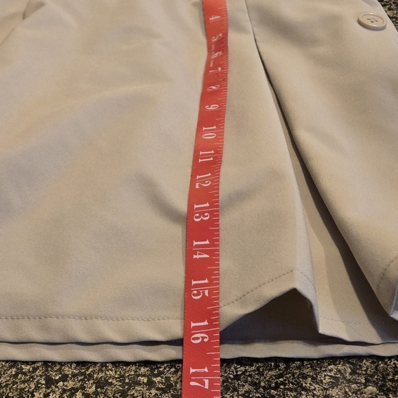 Nautica Girls 12R School Uniform Pull-on Scooter Skirt Undershorts Poplin Style - Picture 8 of 11